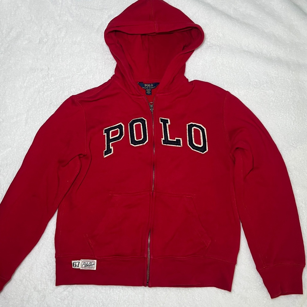 Polo Ralph Lauren zip up hoodie